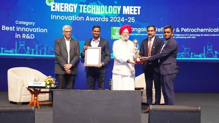 MRPL Clinches 4th Straight Best Refining Innovation (R&D) Honour at ETM 2025