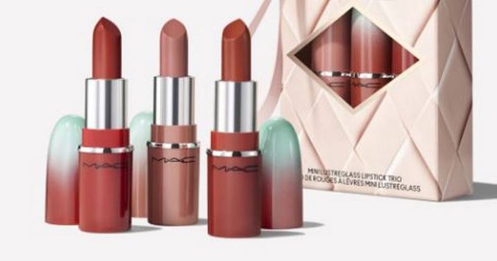 MAC fans can snap up luxury Christmas lipsticks for £2.80 each