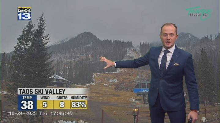 Rain and mountain snow continues across parts of New Mexico