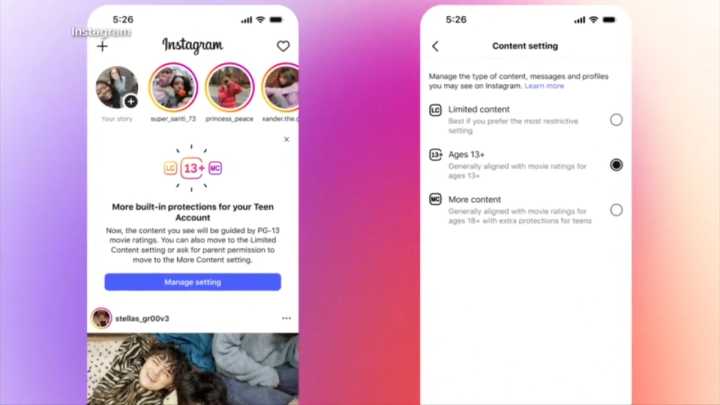 Instagram says it’s safeguarding teens by limiting them to PG