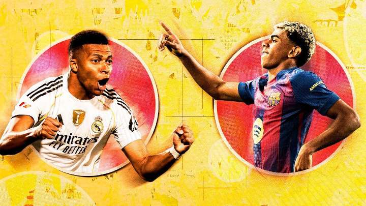 Se busca la estrella del Clásico entre Real Madrid y Barcelona: ¿Kylian Mbappé o Lamine Yamal?