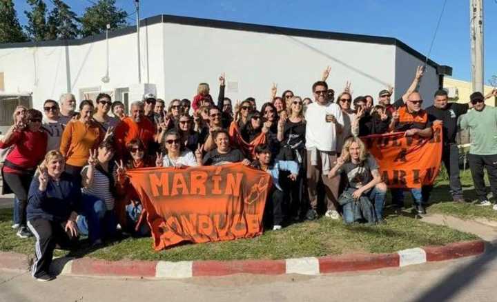 Varinia Marín salió a los barrios a agradecer el voto