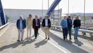 Inaugurada la ampliación del Puente Nuevo sobre el Híjar que reducirá el riesgo de inundaciones