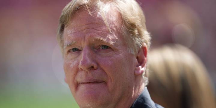 The NFL is launching professional flag football leagues for both men and women, Commissioner Roger Goodell says