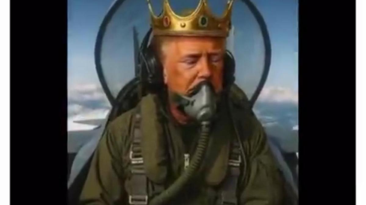 Trump desata la polémica con un vídeo de IA donde se burla de sus críticos