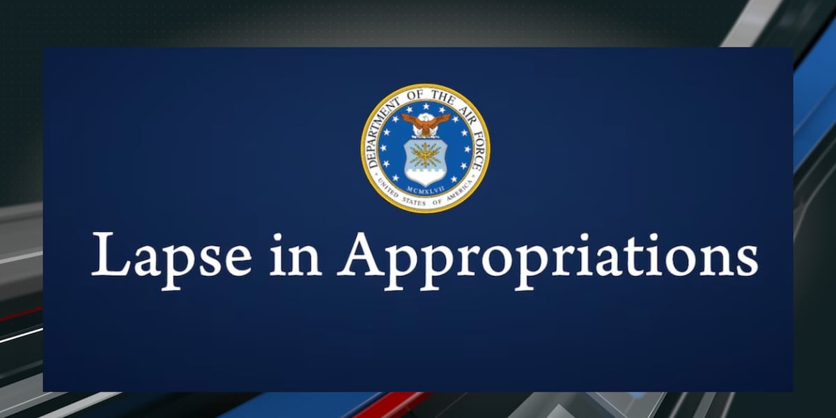 Impact of government shutdown on Air Force operations