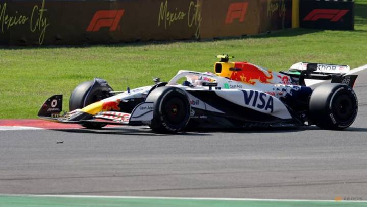 Lawson says he almost hit marshals crossing the track