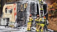 Earle-Sears' campaign bus catches fire on way to event