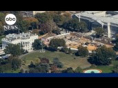 White House East Wing demolished, new images appear to show