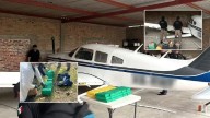 Chiapas: Asegura FGR avioneta con 203 paquetes de cocaína