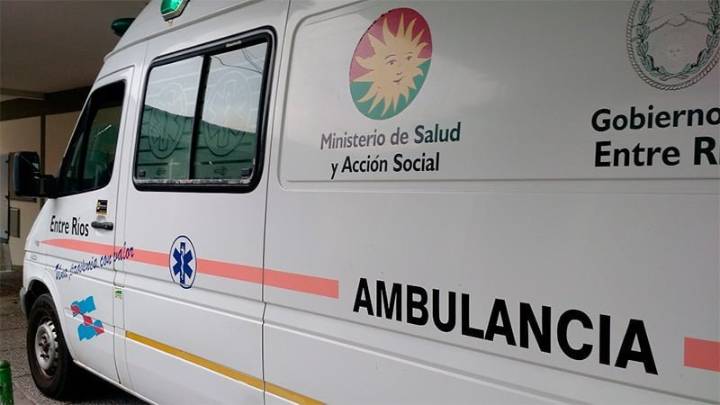 En Concepción del Uruguay accidente en moto dejó dos heridos