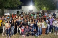 Gran acto de cierre en Quimilí de Larcher y Mirolo