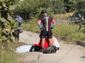 Muere adulto mayor que participaba en una rodada ciclista sobre la avenida Siglo XXI