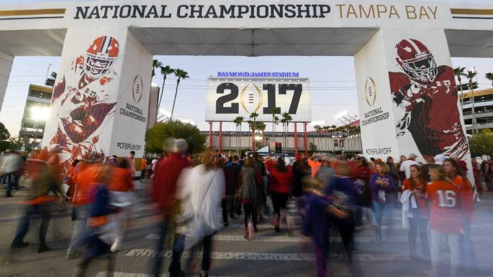 It’s official: College Football Playoff title game returning to Tampa