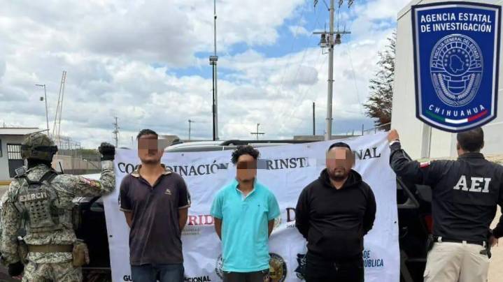 Detienen a tres hombres por delitos contra la salud en la colonia San Uriel