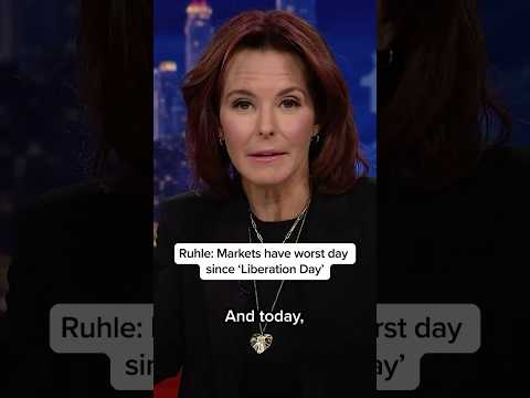 Ruhle: Markets have worst day since 'Liberation Day'