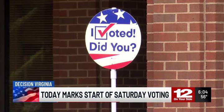 Early Saturday Voting Kicks Off in Richmond Area