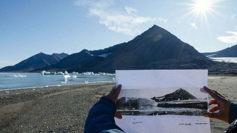 Stunning images show Arctic glaciers’ dramatic retreat