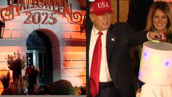 Halloween en la Casa Blanca: Trump reparte chocolate en plena crisis federal