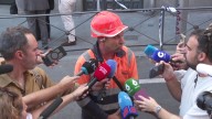 Un obrero que trabajaba en el edificio derrumbado en Madrid cuenta cómo lo ha vivido: "El primero en correr fui yo"