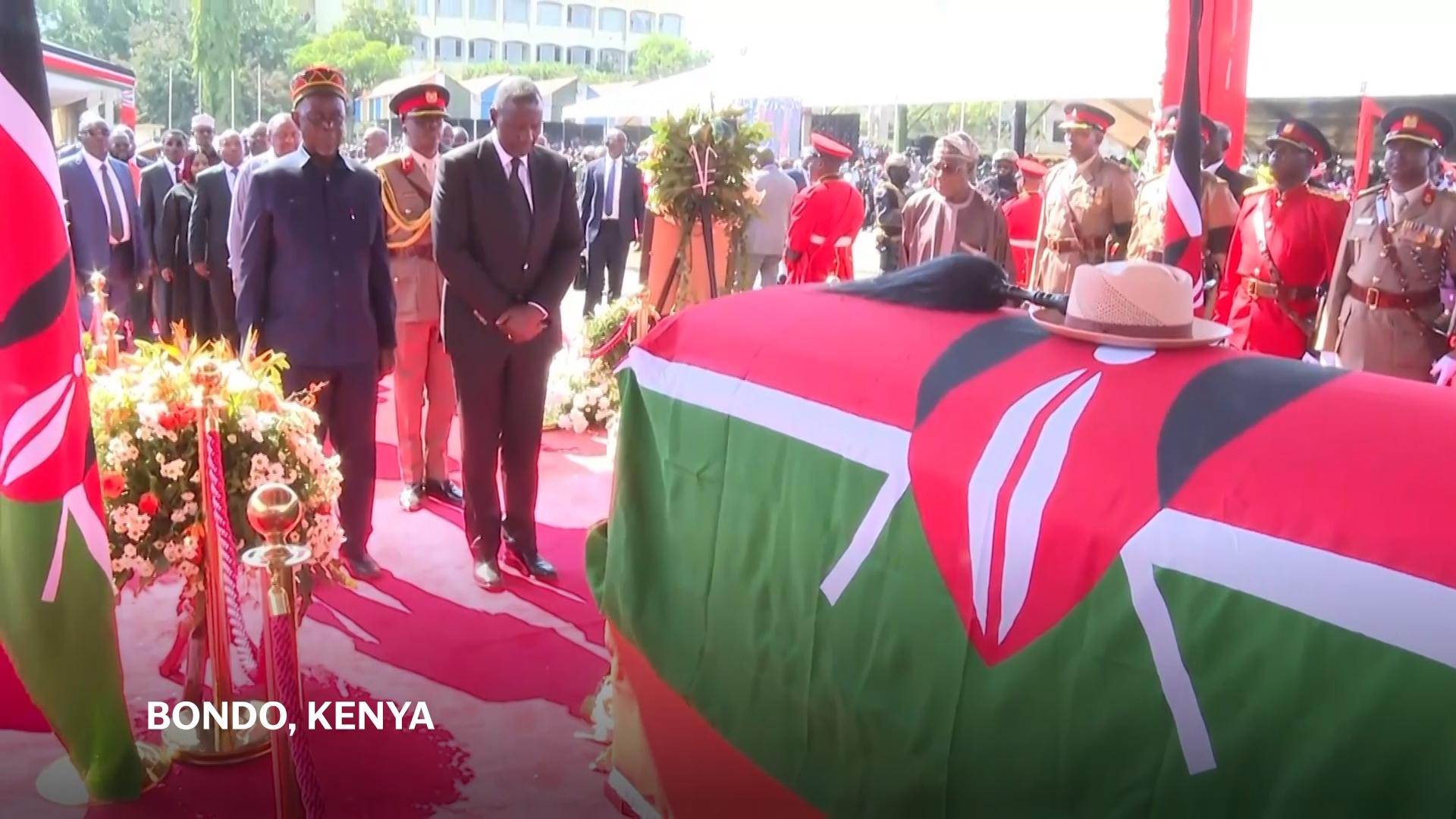 Kenya's ex-PM Odinga buried in rural Bondo as the country faces political uncertainty
