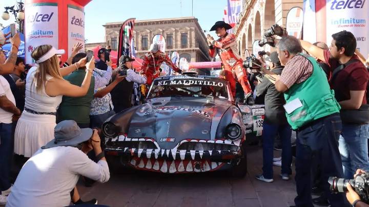 La Carrera Panamericana llegó a SLP con Ricardo Cordero como líder