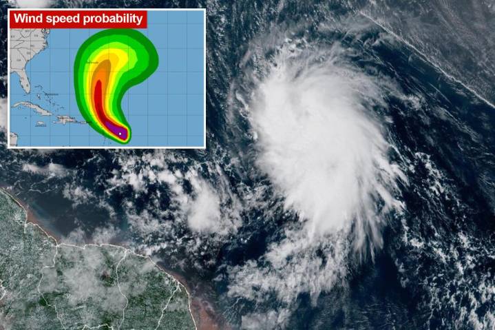 Tropical Storm Jerry churns in the Atlantic as a weakened Priscilla nears Mexico's Baja peninsula