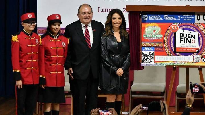 Economía y Lotería Nacional difunden el XV Aniversario del Buen Fin