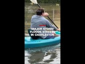 Major storm floods streets in Charleston