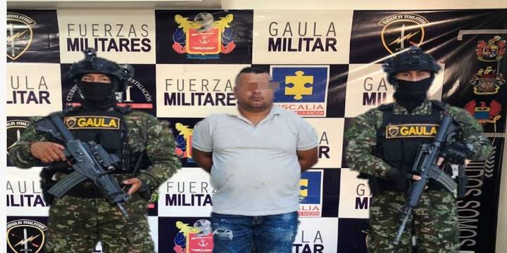 Capturan a ‘Chiquitín’, líder financiero de las disidencias en Caquetá: se encargaba de extorsiones y homicidios