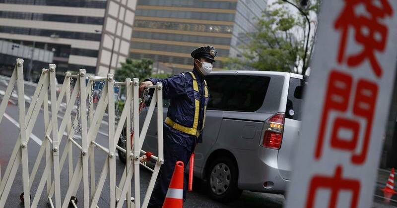 Japanese police arrest man with knife near US embassy