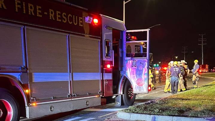 Five injured in Norfolk crash on West Ocean View Avenue