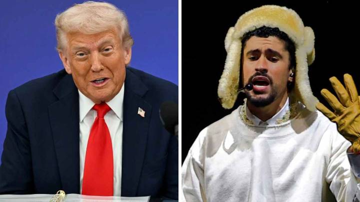 Donald Trump tachó de “absolutamente ridícula” la elección de Bad Bunny para el show de medio tiempo del Super Bowl: “No sé quién es”