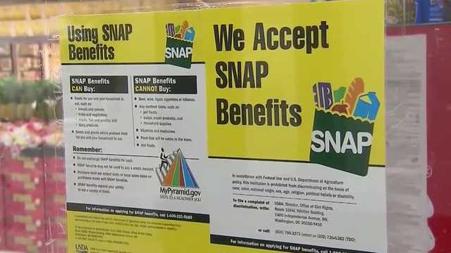 Food stamps funding could dry out amid the government shutdown