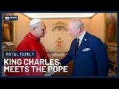 King Charles Meets Pope Leo XIV At The Vatican For The First Time