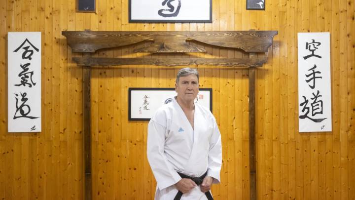 Medio siglo en el karate de Aragón: "Es mi vida, me ha dado seguridad y disciplina"