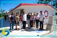 Entrega Mara Lezama tres nuevas aulas para jóvenes del telebachillerato comunitario de Holbox