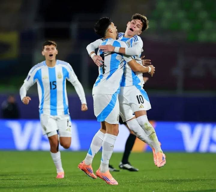Mundial Sub-20: Argentina e Italia se enfrentan por el primer puesto en el Grupo D