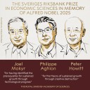 Joel Mokyr, Philippe Aghion, and Peter Howitt Win 2025 Nobel Prize in Economics