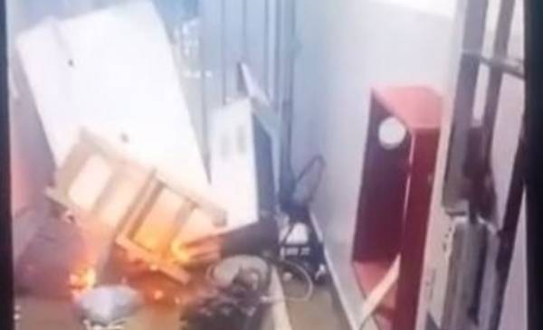 VIDEO.- Fuego y tensión por un motín en un Instituto de Menores de La Plata