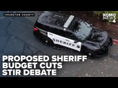 Supporters tell Thurston County commissioners to stop proposed sheriff budget cuts