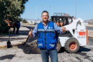 Supervisa Bonilla recarpeteo en la Fuentes Mares