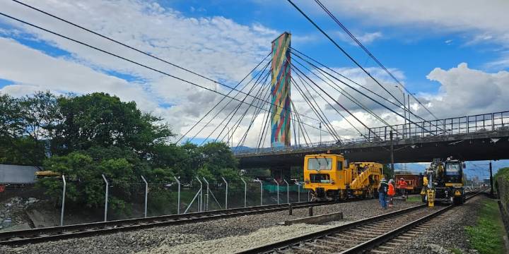 Avanza reparación de la socavación del Metro de Medellín: servicio se restablecería el martes