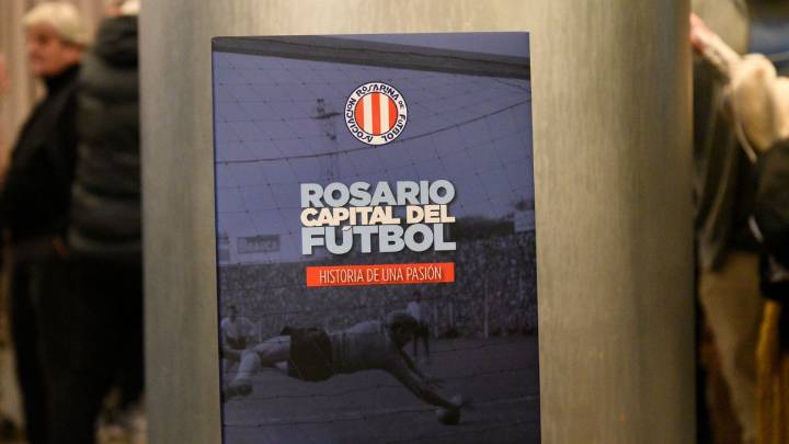 Asociación Rosarina de Fútbol: el libro "Rosario, capital del fútbol" será presentado en Ciencia Política
