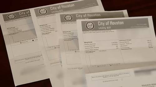 North Houston couple says city wants 9 years of unpaid water bills despite paying them