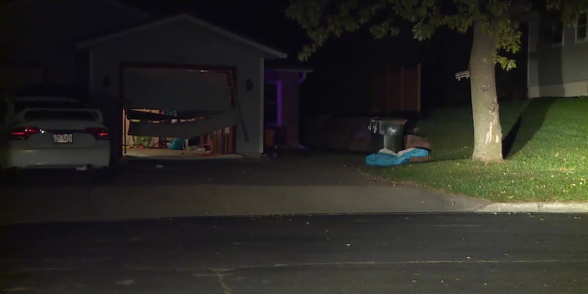 Sun Prairie woman crashes vehicle with children inside through closed garage door