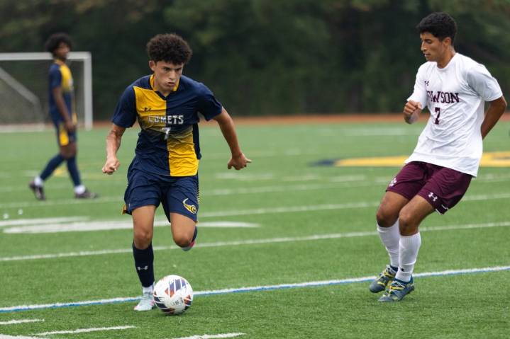 Catonsville and Eastern Tech boys soccer settle for OT draw