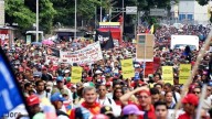 Venezolanos se movilizaron hasta la sede de la ONU en Caracas para exigir respeto de EEUU a la soberanía del país