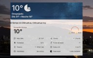Amanece la ciudad a 10 grados centígrados