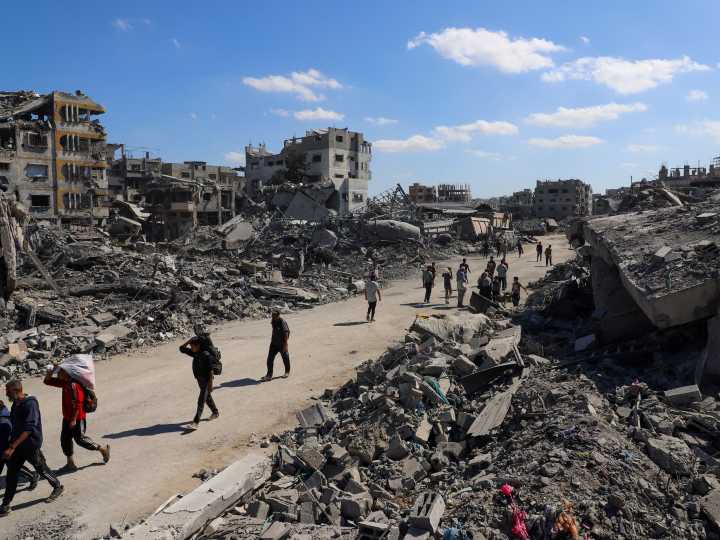 Acuerdo de paz en Gaza: Israel mató tres personas que cruzaron la "línea amarilla" que delimita el alto al fuego